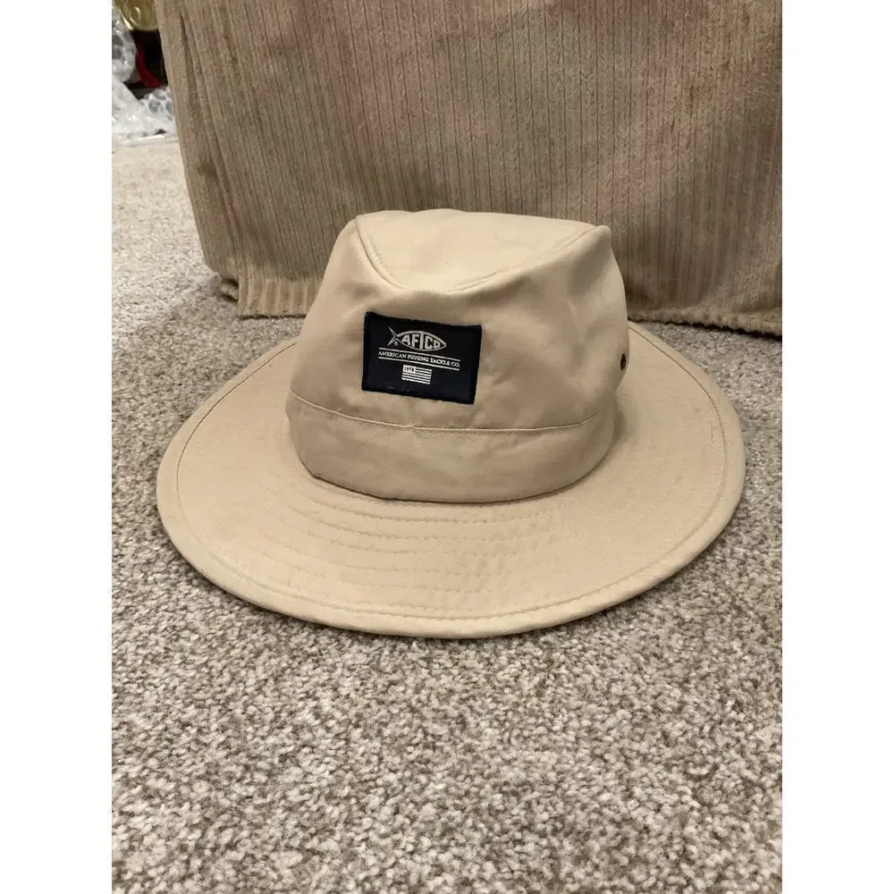 AFTCO Boys Fishing Khaki Bucket Hat, Youth